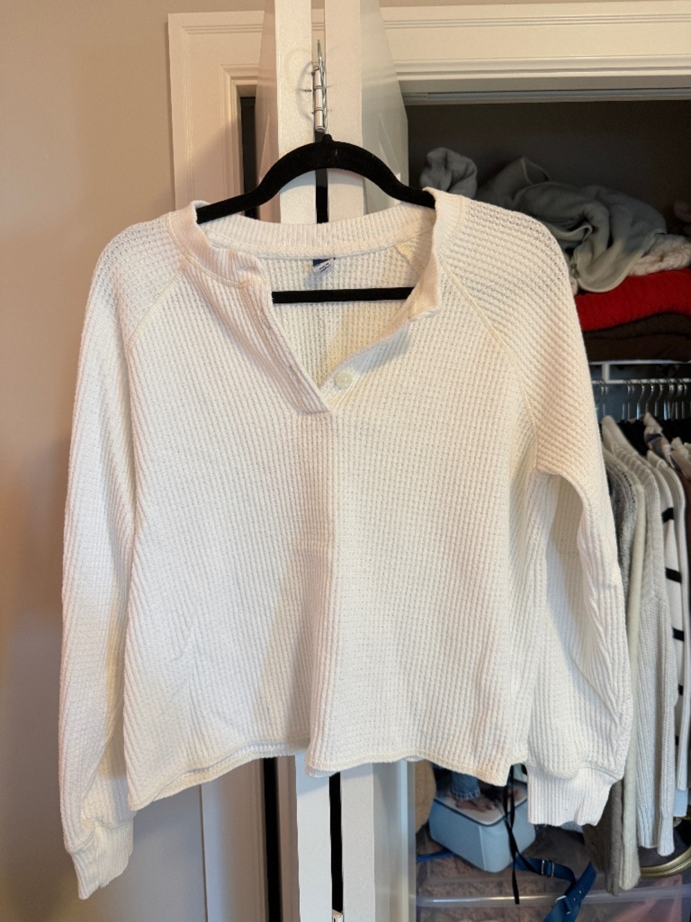 Old Navy Thermal Henley